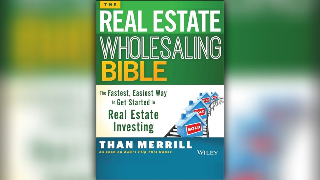 Cover of "The Real Estate Wholesaling Bible"
