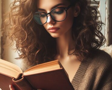 Person with glasses reading a book | guide to reads