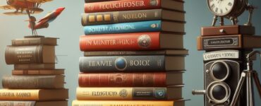 Stack of books representing the top novels of the 21st century | guide to reads