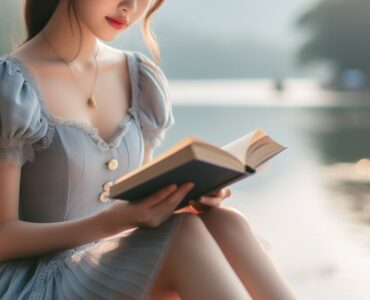 Woman reading a book | guide to reads